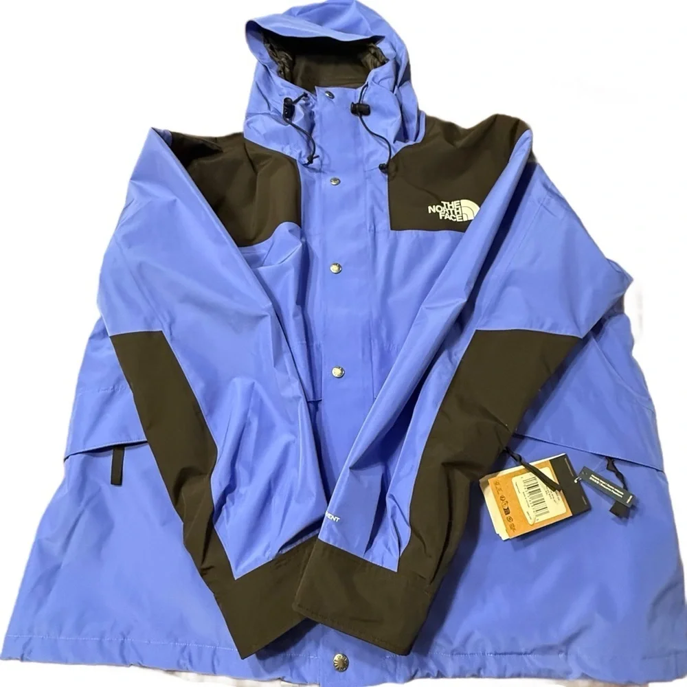 Men’s North Face M 86 Retro MTN Jacket in Solar Blue - Size 2XL - NWT